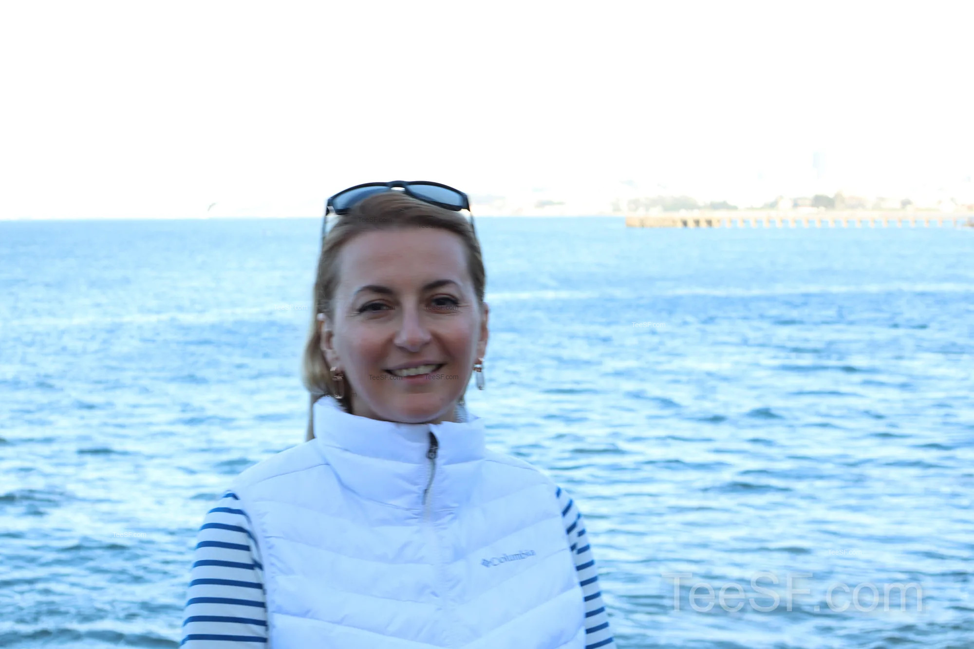 golden Gate Beach Waterfront Portrait during a Stripe Sessions 2026 visit in San Francisco.